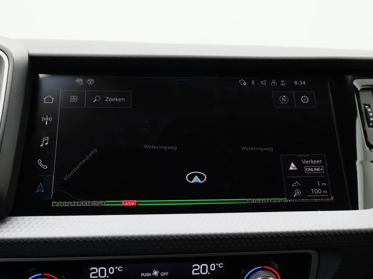 30 TFSI Advanced edition 116 PK | S-line | Adaptive cruise control l Stoelverwarming l Climate control l Navigatie l Apple Carplay / Android Auto l LED-koplampen l Privacy glas l Optiekpakke