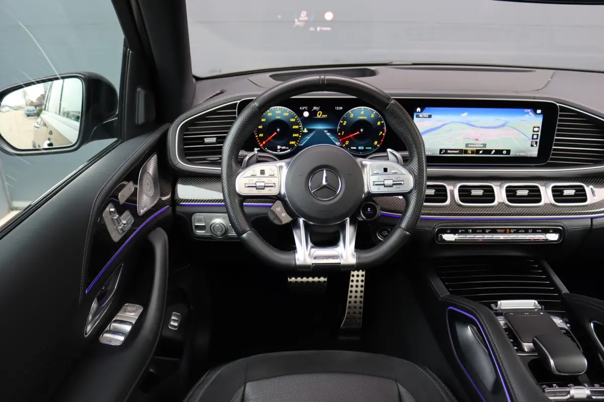 AMG 53 4MATIC+ Premium+ | Luchtvering | Distronic+ | Carbon | Burmester | Rijassistentiepakket | Schakelbare Uitlaat | HUD | Nappa Leder | Stoelverwarming V+A | Keyless Go |