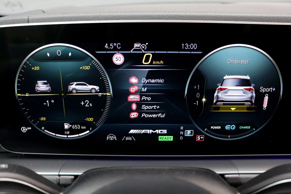 AMG 53 4MATIC+ Premium+ | Luchtvering | Distronic+ | Carbon | Burmester | Rijassistentiepakket | Schakelbare Uitlaat | HUD | Nappa Leder | Stoelverwarming V+A | Keyless Go |