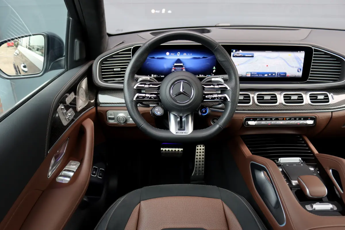 AMG 53 Hybrid Premium 4MATIC+ | Luchtvering | Distronic | Carbon | Memory | Burmester | Stoelventilatie | Luchtkwaliteitspakket | Surround Camera | Keyless Go | Augmented Reality | Nappa Led