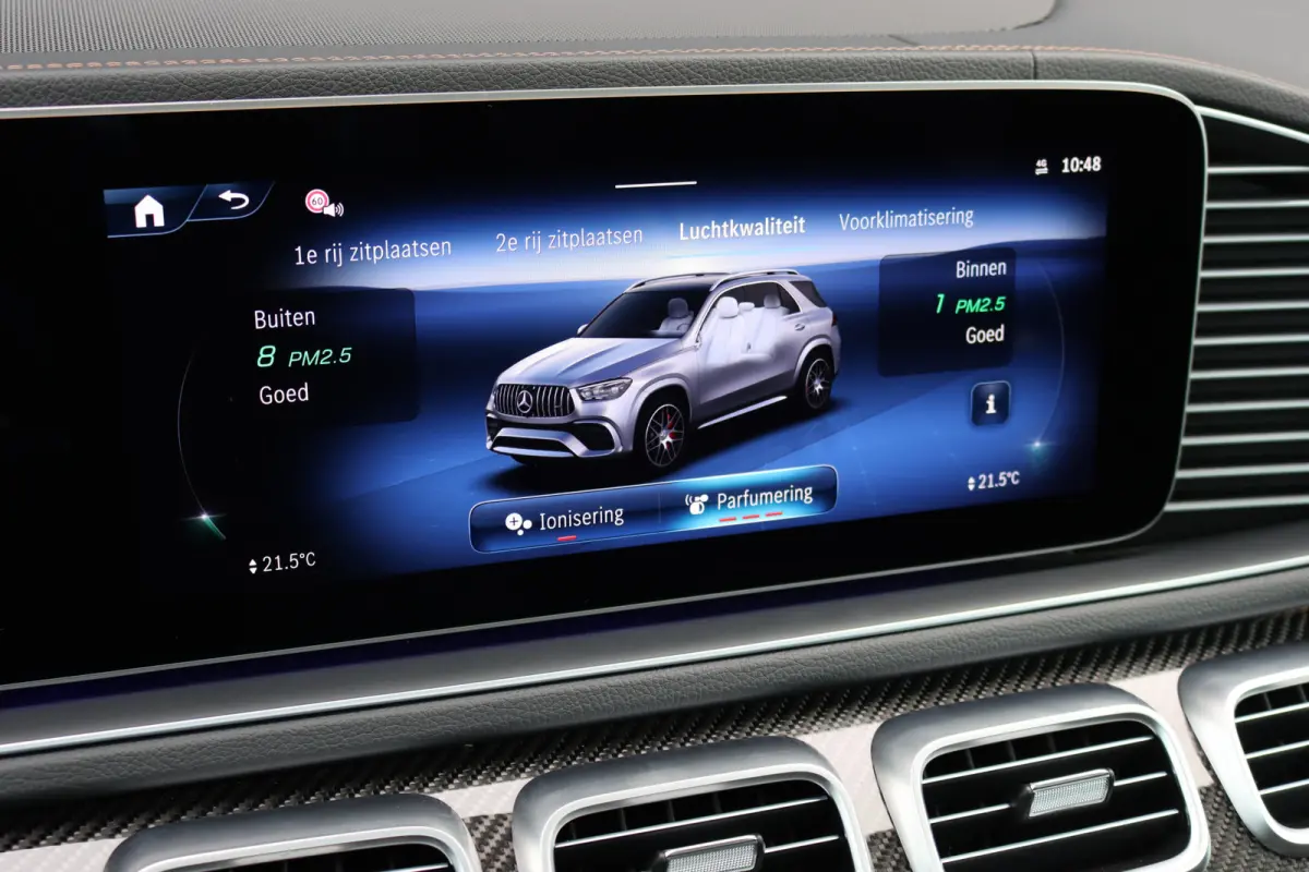 AMG 53 Hybrid Premium 4MATIC+ | Luchtvering | Distronic | Carbon | Memory | Burmester | Stoelventilatie | Luchtkwaliteitspakket | Surround Camera | Keyless Go | Augmented Reality | Nappa Led