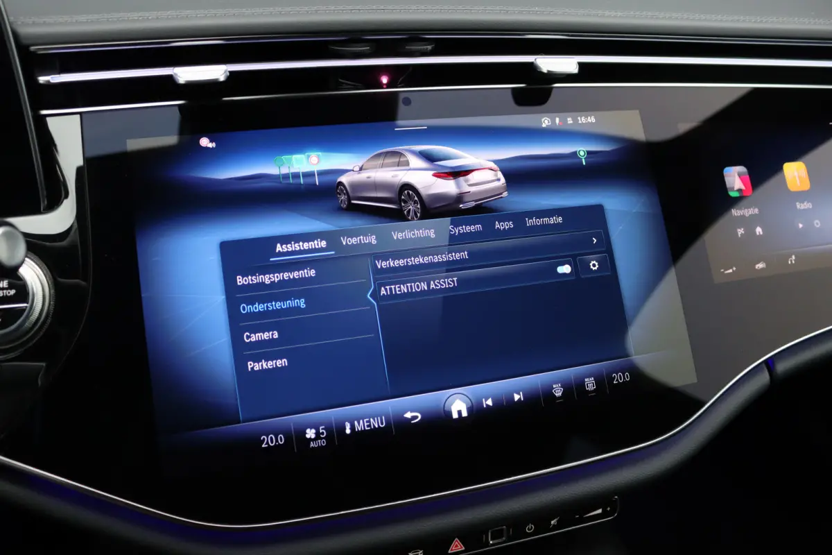 220 d AMG Line | Hyperscreen | Distronic | Memory | Surround Camera | Keyless Go | Verwarmd Stuurwiel | Digital Light | Nightpakket | Dodehoekassistent |