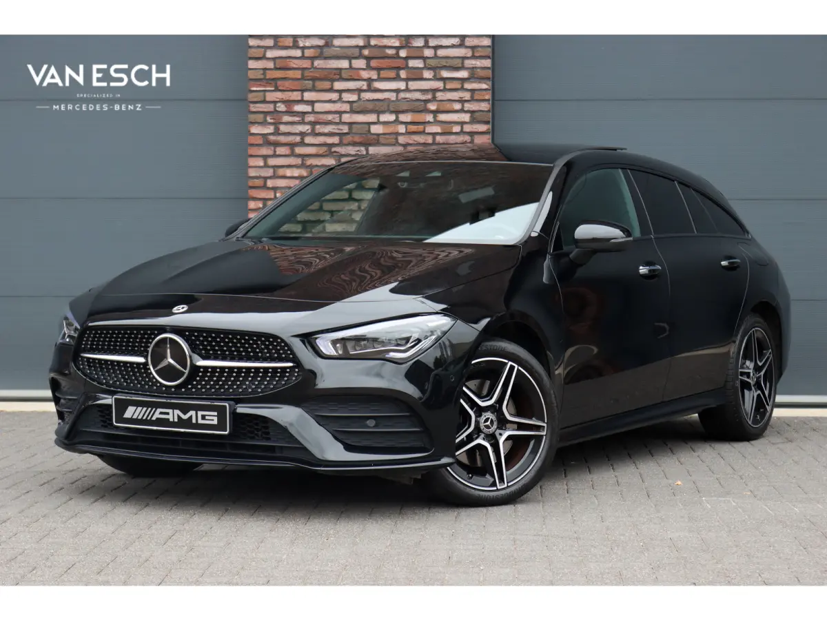 250 e AMG Line | Panoramadak | Distronic+ | Memory | HUD | Surround Camera | Keyless Go | Widescreen | Sfeerverlichting |