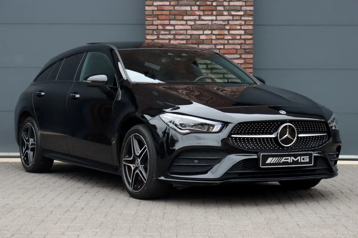 250 e AMG Line | Panoramadak | Distronic+ | Memory | HUD | Surround Camera | Keyless Go | Widescreen | Sfeerverlichting |
