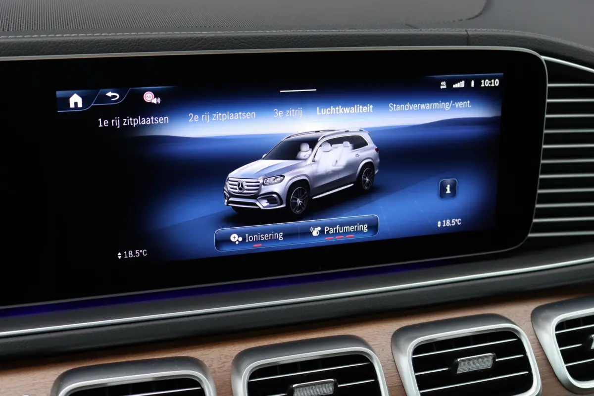 580 V8 4MATIC AMG Line | Facelift | Airmatic | Panoramadak | Massage | Stoelventilatie | Memory | Burmester High End | HUD | Surround Camera | Trekhaak | Soft-Close | Vlakkenverwarming |