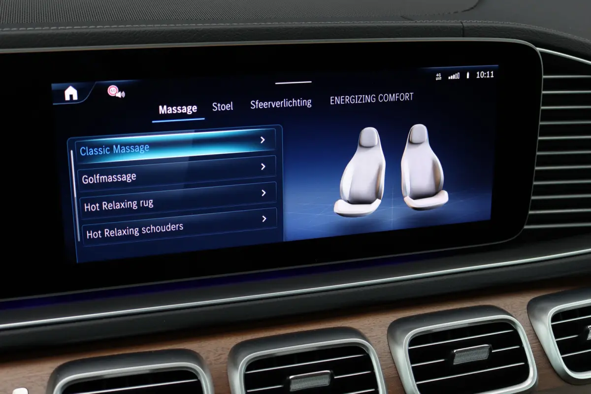 580 V8 4MATIC AMG Line | Facelift | Airmatic | Panoramadak | Massage | Stoelventilatie | Memory | Burmester High End | HUD | Surround Camera | Trekhaak | Soft-Close | Vlakkenverwarming |