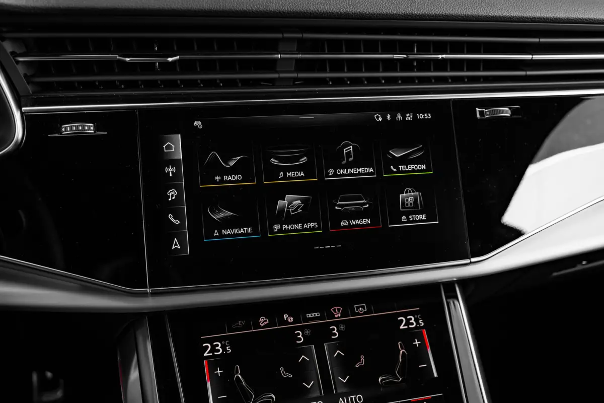55 TFSI e quattro Pro Line S 394 PK | Trekhaak | B&O Advanced | Headup Display | Panoramadak | Elek. Verstelbare Voorstoelen | Stoelverwarming Voor + Achter