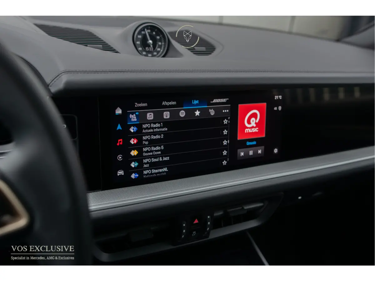 3.0 E-Hybrid SportDesign|Passenger Display|21''|Luchtvering|HUD|ACC|Bose|18-voudig|Pano|Stoelkoeling