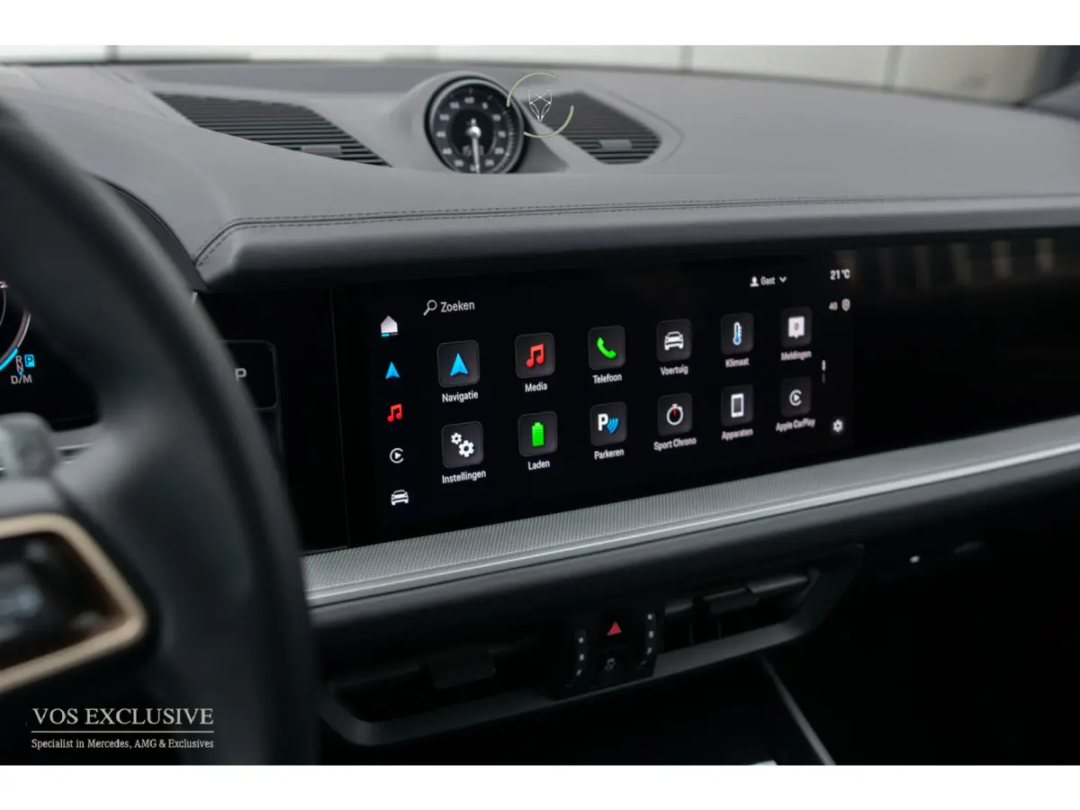 3.0 E-Hybrid SportDesign|Passenger Display|21''|Luchtvering|HUD|ACC|Bose|18-voudig|Pano|Stoelkoeling