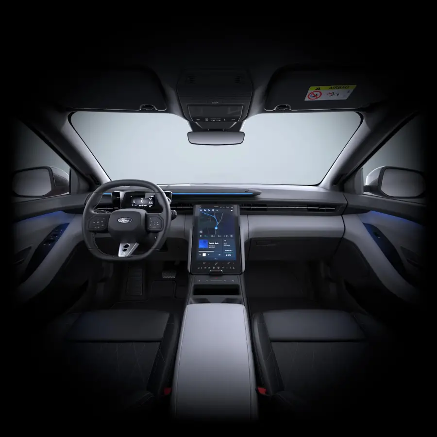 Premium Standard Range RWD 58 kWh | Nieuw te bestellen, | €3.500,- Ford Voordeel! | 439KM Rijbereik | Apple Carplay & Android Auto | Matrix LED | Achteruitcamera | 1-Pedal Drive | Dodehoek