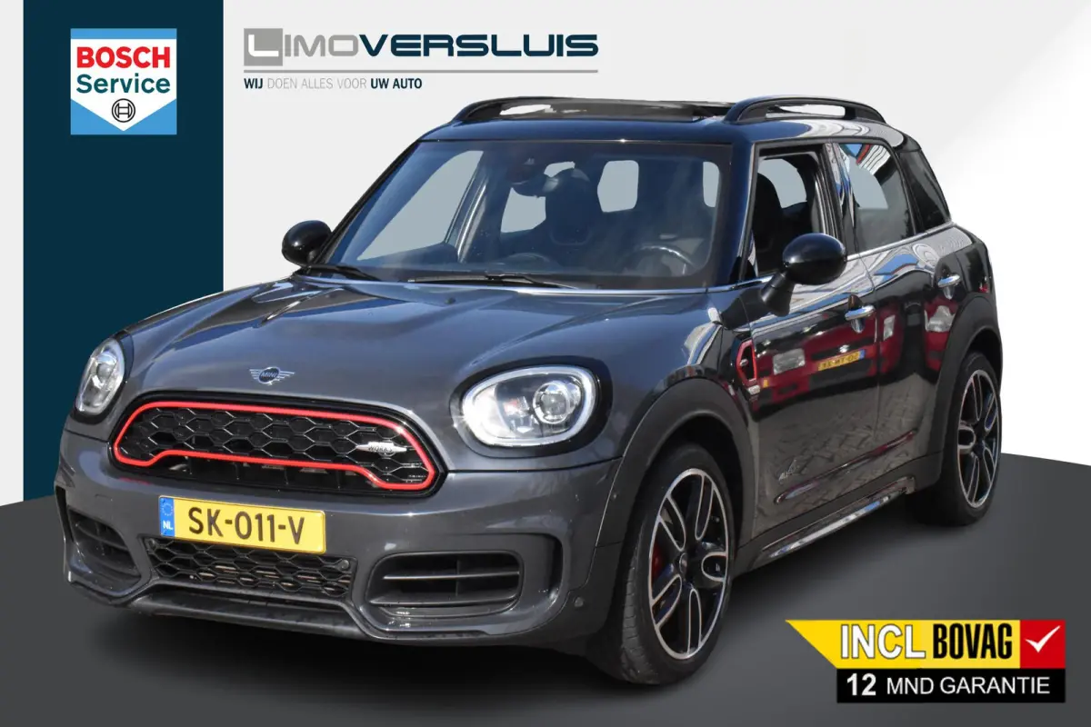 Mini 2.0 John Cooper Works ALL4 Schuifdak | H&K | Navi | 100% Onderhouden | 12 mnd BOVAG garantie | Whatsapp 06-53188999