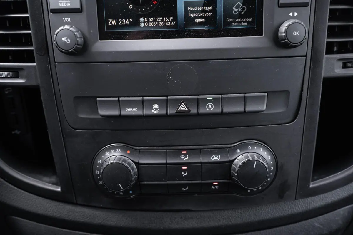 119 CDI 190 pk Extra Lang 4Matic 4x4 Aut. Airco, Cruise Control, Camera, PDC V+A, 3-Zits