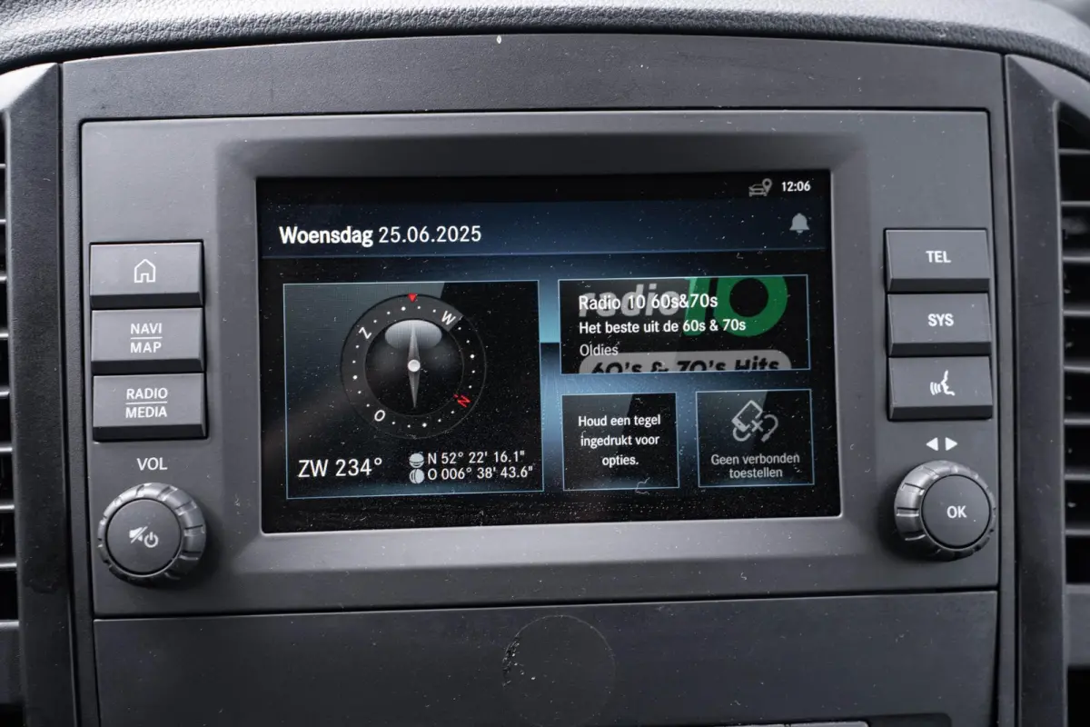 119 CDI 190 pk Extra Lang 4Matic 4x4 Aut. Airco, Cruise Control, Camera, PDC V+A, 3-Zits