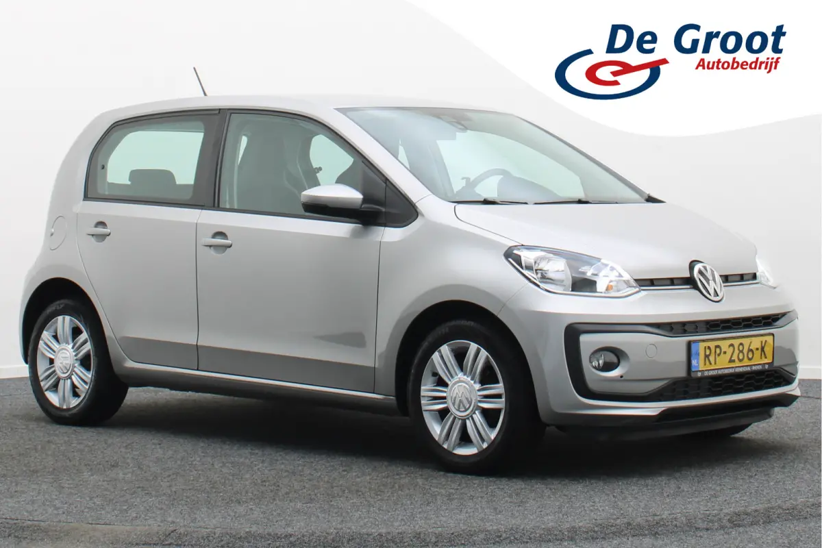 Up! 1.0 BMT high up! 5-Deurs, Leder/Stof, Airco, Cruise, Bluetooth, Radio, PDC, 15''