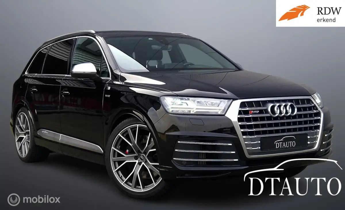 Audi SQ7 4.0 Audi SQ7 4.0 TDI Quattro Pro Line + Led Virtual Cockpit Grijs Kenteken
