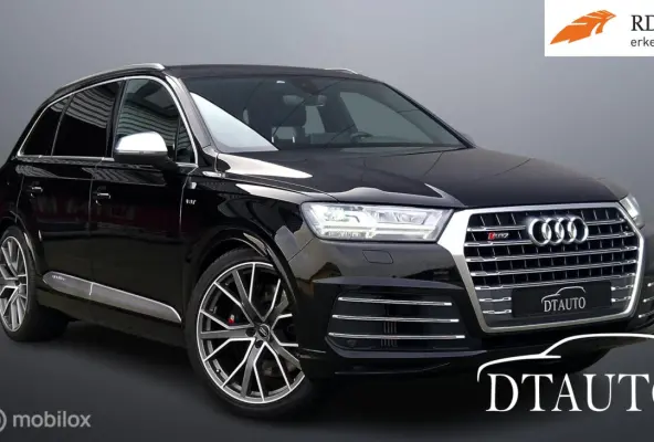 Audi SQ7 4.0 Audi SQ7 4.0 TDI Quattro Pro Line + Led Virtual Cockpit Grijs Kenteken