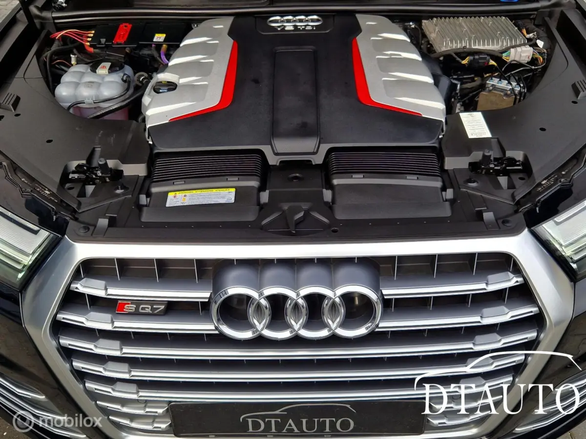 Audi SQ7 4.0 Audi SQ7 4.0 TDI Quattro Pro Line + Led Virtual Cockpit Grijs Kenteken