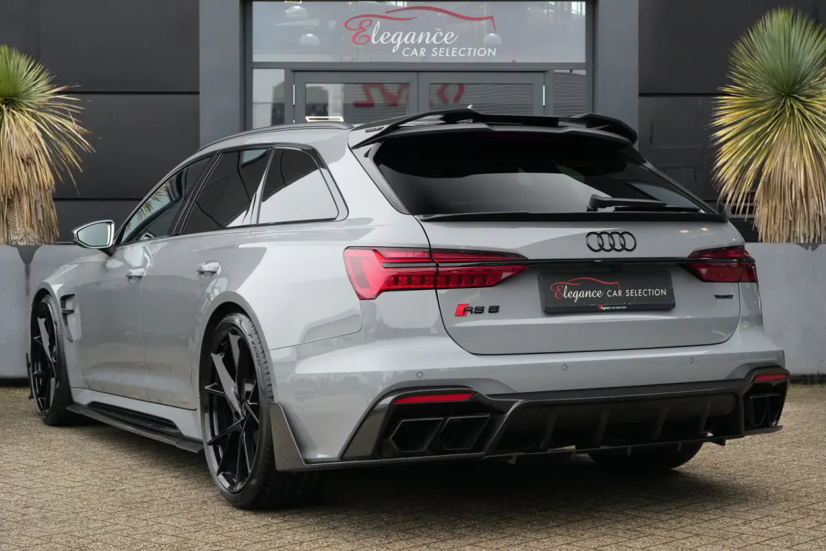 Mansory | 860PK | Pano | HUD | B&O | 360° | Keramisch | Carbon | Audi RS6 Avant 4.0 TFSI quattro Mansory 861 PK Benzine met 4.0 achtcilinder, Dynamic Plus Pack, panoramadak, Head-Up Display