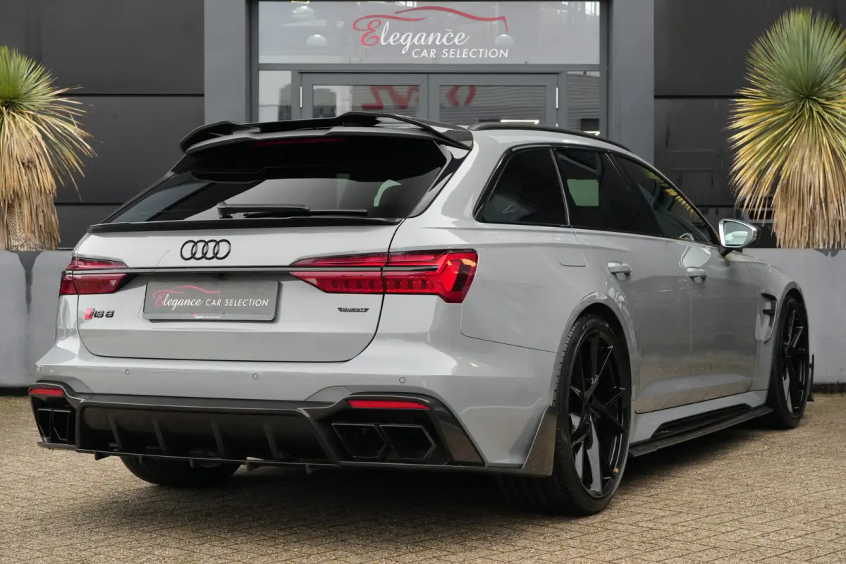 Mansory | 860PK | Pano | HUD | B&O | 360° | Keramisch | Carbon | Audi RS6 Avant 4.0 TFSI quattro Mansory 861 PK Benzine met 4.0 achtcilinder, Dynamic Plus Pack, panoramadak, Head-Up Display