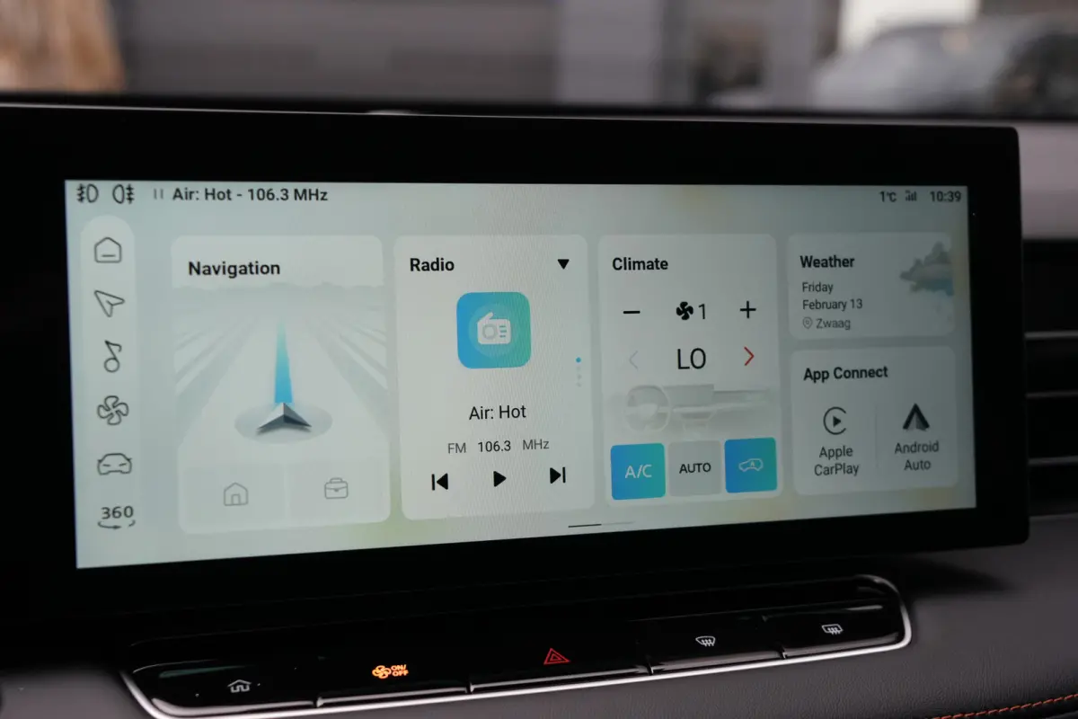 1.5 Plug-in Hybrid Luxury | 272 PK | Navigatie | 360° Camera | Stoelverwarming | Keyless | MG HS PHEV 1.5 Plug-in Hybrid Luxury 272 PK met plug-in hybride aandrijving, lederen bekleding, na
