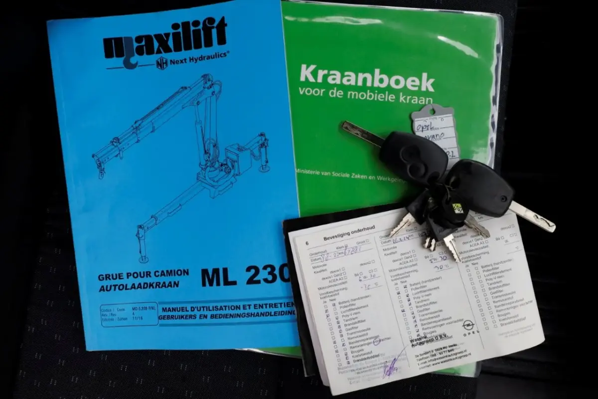 2.3 CDTI 145pk E6 Open Laadbak + Kraan 08-2019