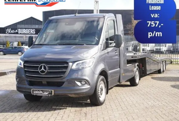 516 CDI 163 pk Aut. BE-Trekker met Tijhof Oplegger Navi Comand, LED Koplampen, Cruise Control, 2-Zits