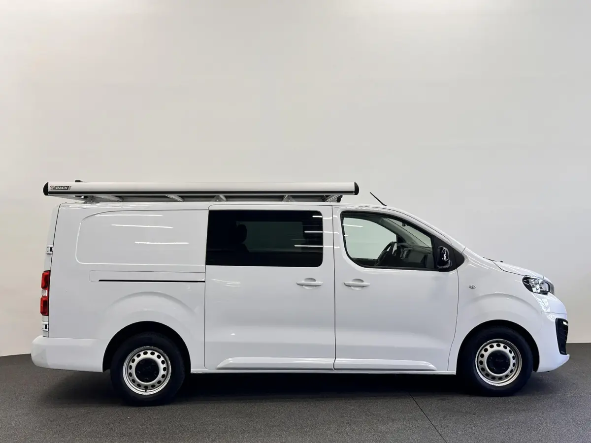 2.0HDI 145PK Long Asphalt Dubbele Cabine Airco Cruise Control Navi Trekhaak Imperiaal Carplay 6 Persoons Trekhaak