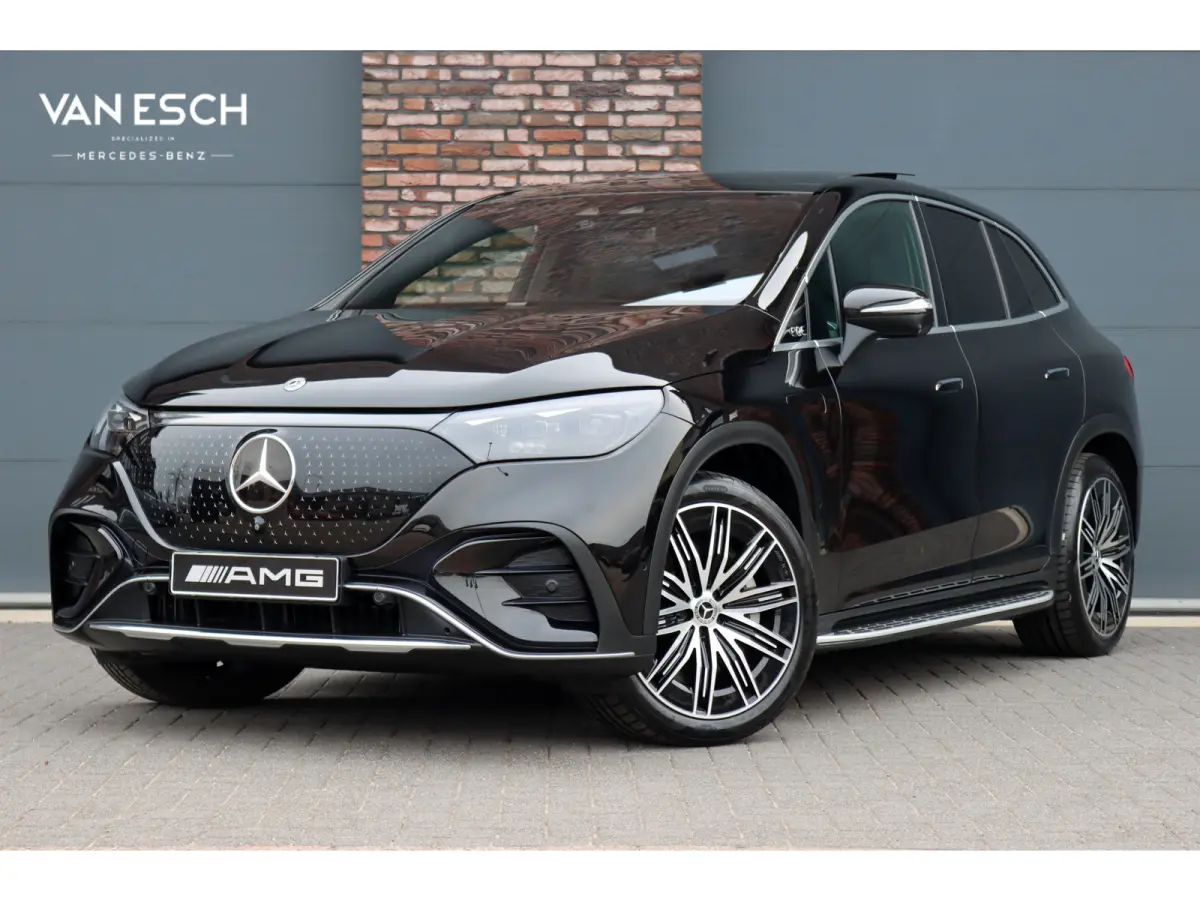 350 4MATIC AMG Line 91 kWh | Distronic+ | Panoramadak | Memory | Burmester | Digital Light | Trekhaak | Surround Camera | 22kW | Warmtepomp | Keyless Go |
