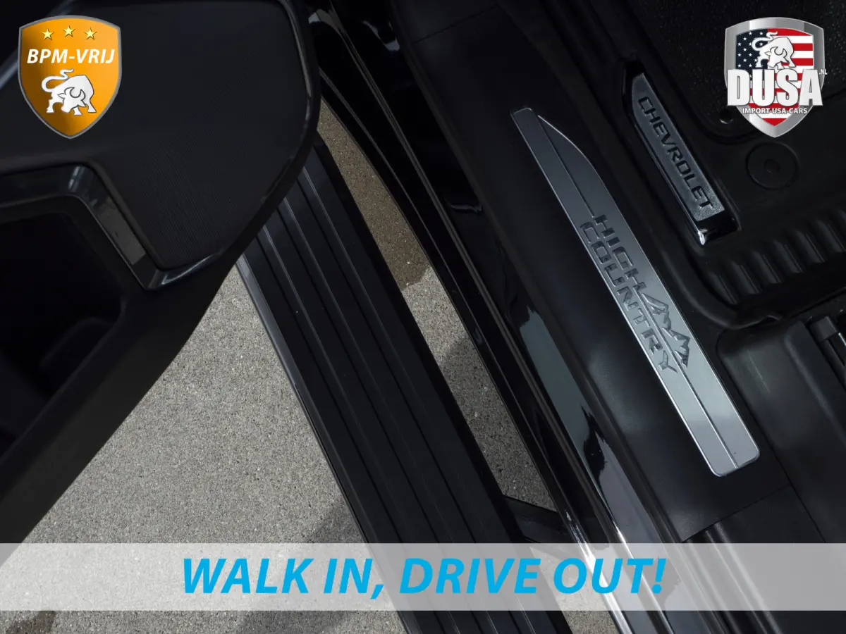 1500 | | 6.2L V8 High Country | Leder | Schuifkantel Getoonde accessoires zijn verkrijgbaar tegen meerprijs