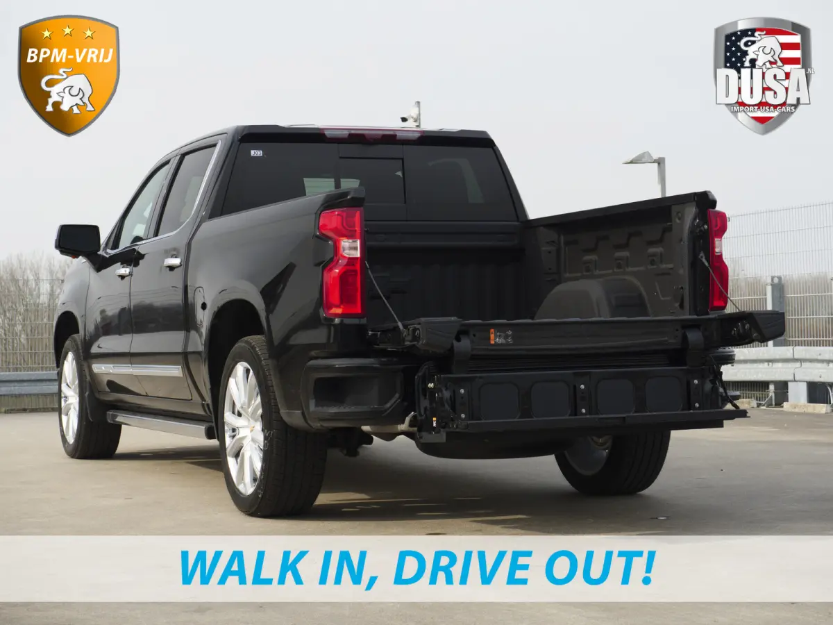 1500 | | 6.2L V8 High Country | Leder | Schuifkantel Getoonde accessoires zijn verkrijgbaar tegen meerprijs