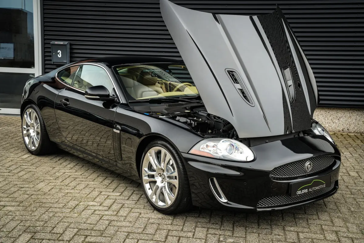 XKR 5.0 V8 Portfolio 510 pk | 100% Jaguar Service | 1e Eigenaar | Clima | Cruise | Leder | Navi | Stoelkoeling |