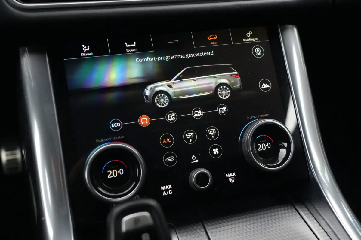 3.0 SDV6 HSE Dynamic | 306PK | Pano | Meridian | 360° | 21" | Land Rover Range Rover Sport HSE Dynamic 306 PK met 3.0 V6 diesel, panoramadak, Meridian audiosysteem, achteruitrijcamera, luch