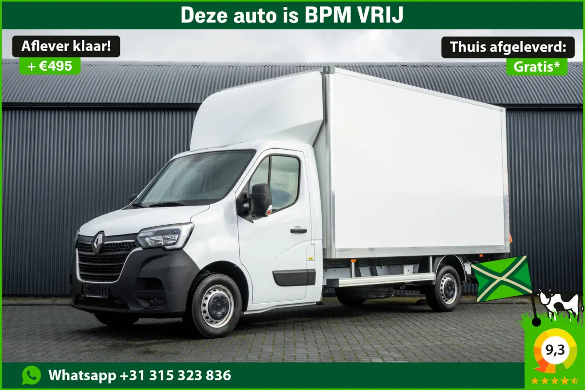 **2.3dCi | Bakwagen met Laadklep | LED | Carplay | Camera | Cruise**