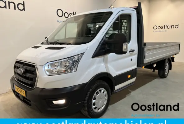 350 2.0 TDCI L3H1 Trend 130 PK Open Laadbak / Euro 6 / Airco / Cruise Control / Trekhaak / 49.500 KM !!