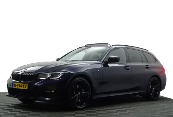 330e M Sport Shadowline Aut- Panoramadak, Laser Led, Head Up, Elek Trekhaak, Dealer Onderhouden, Carbon