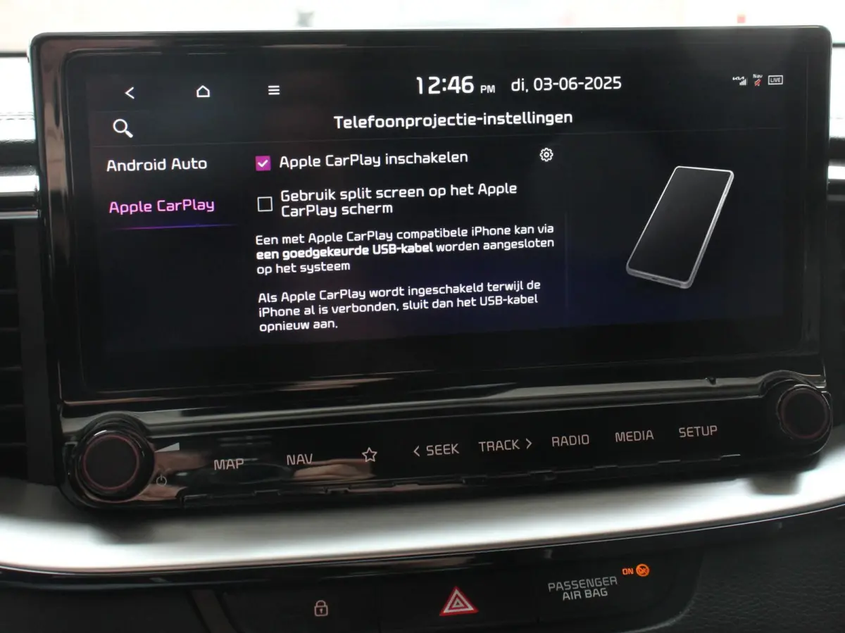 1.5 T-GDi Automaat HEV GT-Line Climate control  Cruise control adaptive  Camera  Parkeersensoren achter  Stuur verwarming  Voorstoelen verwarmd  Navigatie  Apple Carplay/ Android Auto
