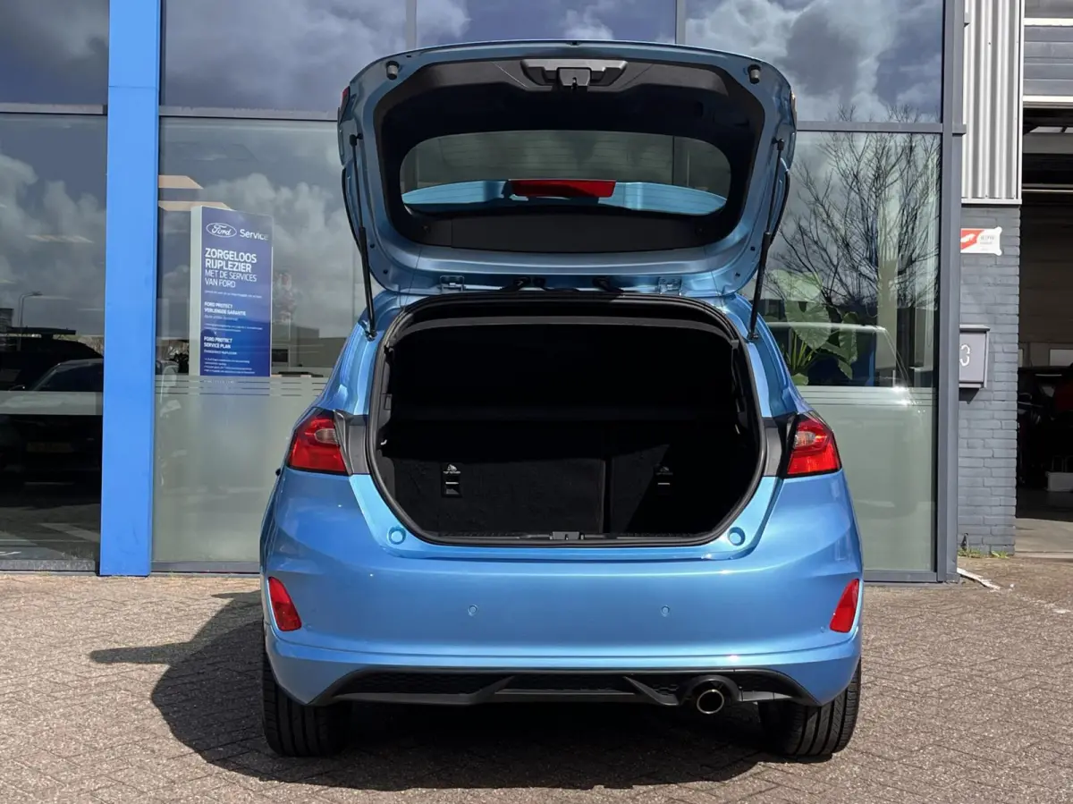 1.0 EcoBoost Hybrid ST-Line 125PK Cruise Carplay-Navi Climate Parkeersensoren Achter 17'' Velgen Privacy Glass *Sportief*