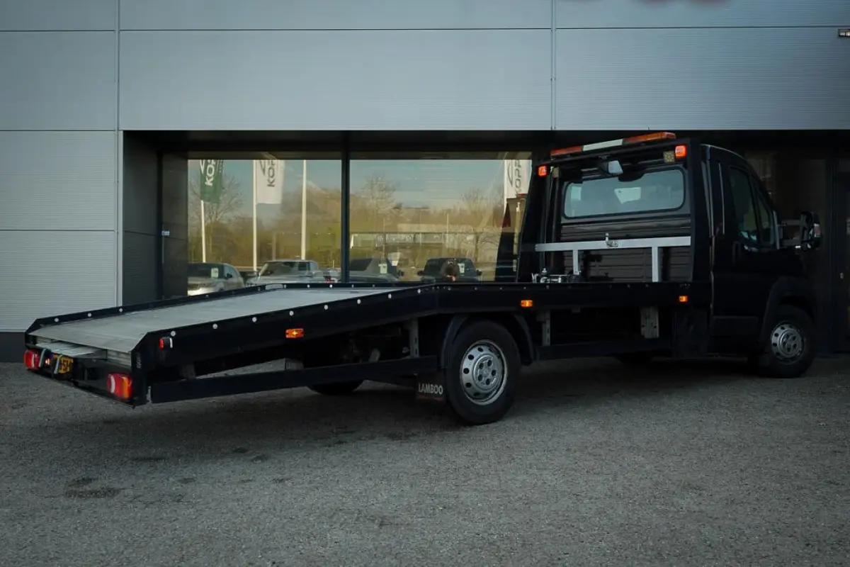 335 2.2 BlueHDi 165 L3H2 Pro / Oprijwagen / Autotransport / 1290 kg laadgewicht / Luchtvering / Lier / Jegger Alu Opbouw