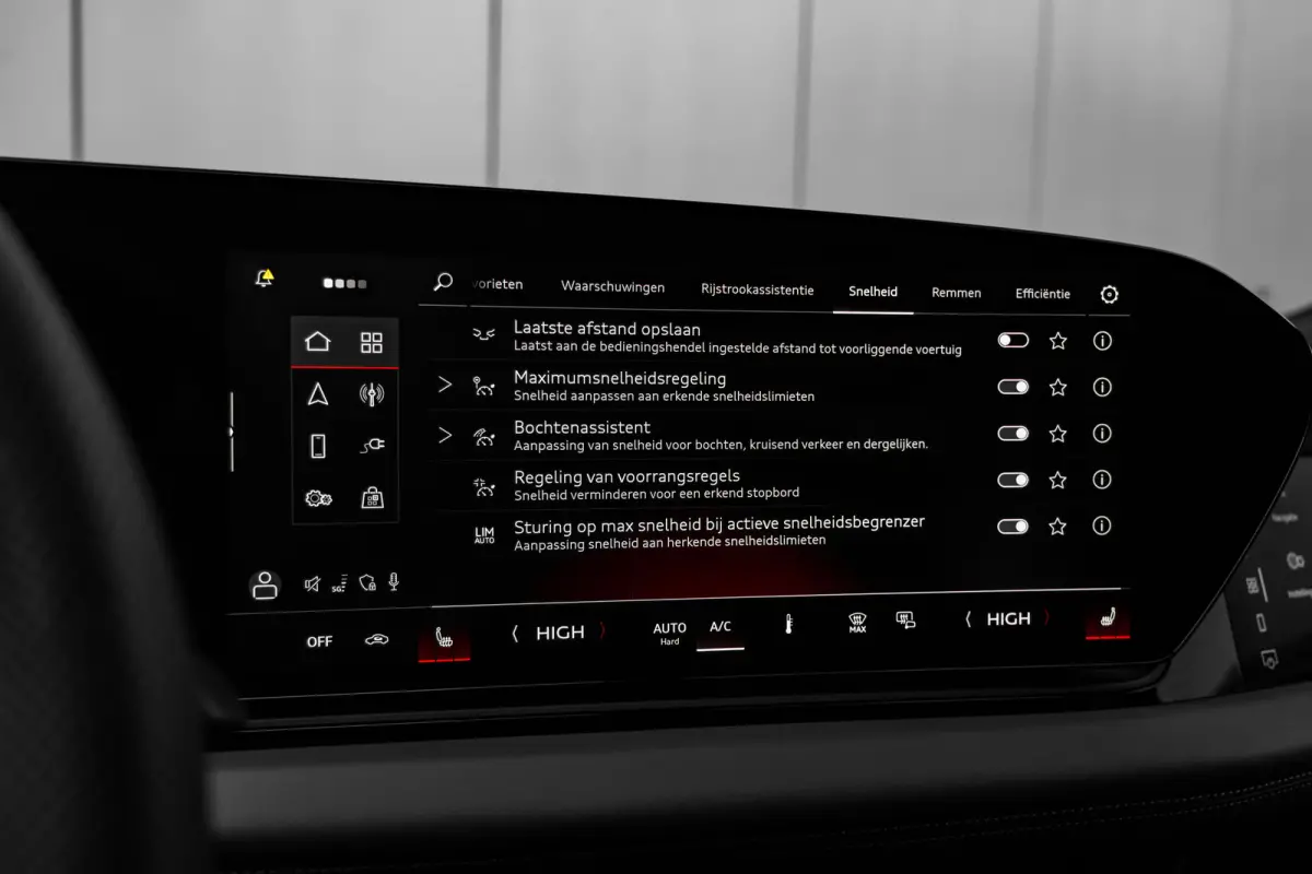 S edition, A6 e-tron (2025) | Audi smartphone interface | Comfortsleutel | Elektrisch instelbare voorstoelen
