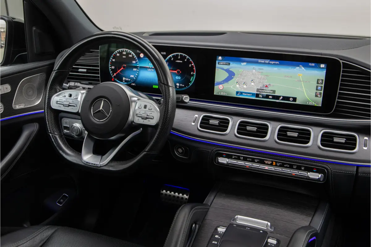 350 de 4MATIC AMG Premium Plus, Luchtvering, Pano, Leder, Nightpack 2021
