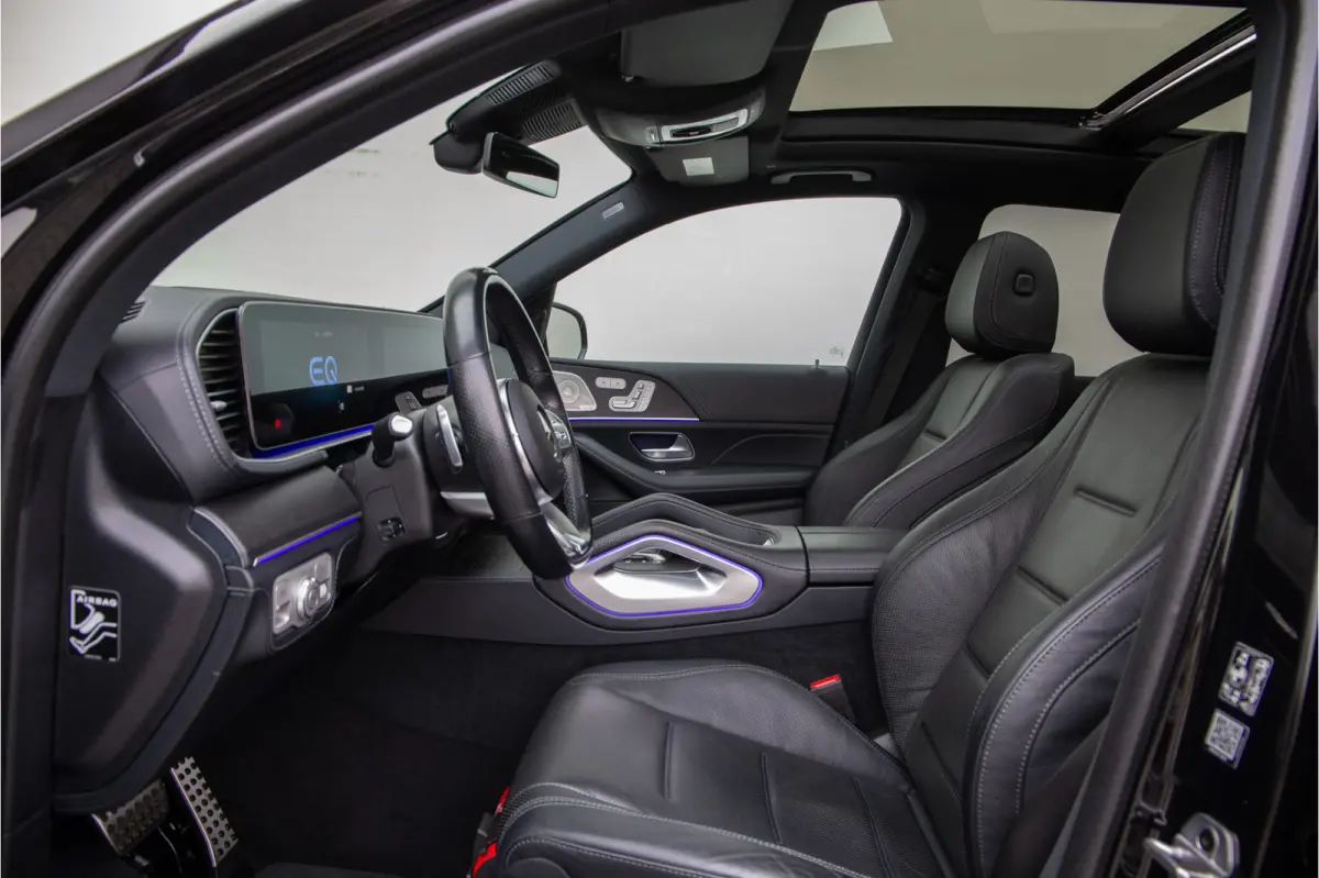 350 de 4MATIC AMG Premium Plus, Luchtvering, Pano, Leder, Nightpack 2021