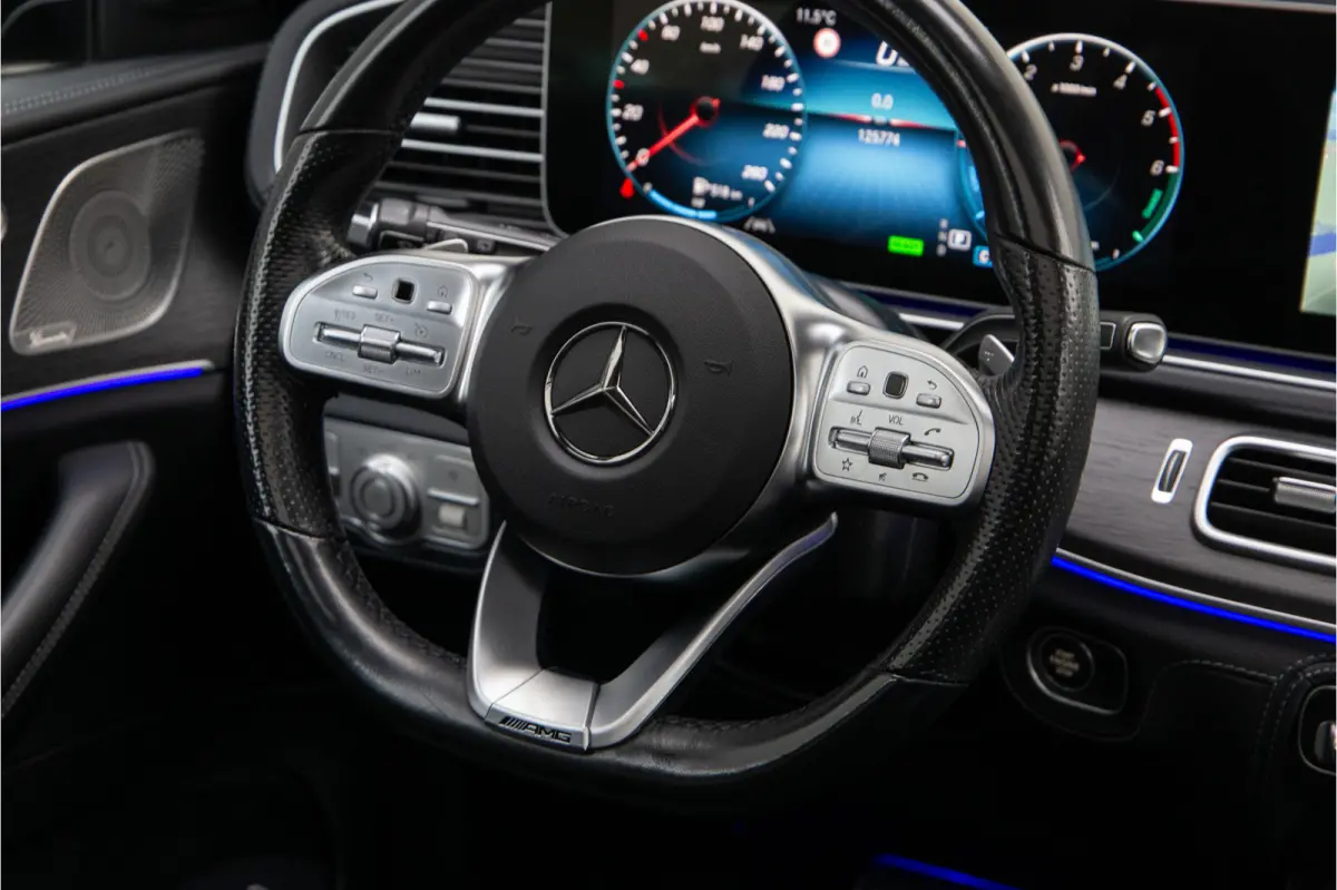 350 de 4MATIC AMG Premium Plus, Luchtvering, Pano, Leder, Nightpack 2021