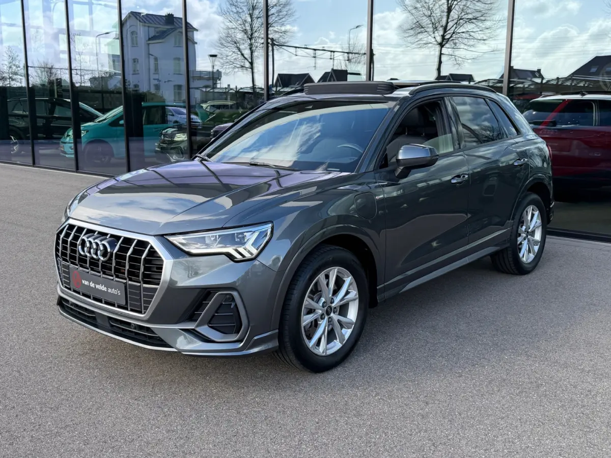 45 TFSI e S-line | Panoramadak | Leder | Sonos | Carplay | Led | Camera | Dode hoek | Elek. achterklep | Rijklaar incl. garantie