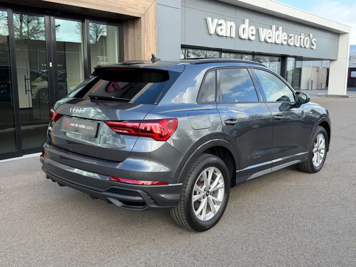45 TFSI e S-line | Panoramadak | Leder | Sonos | Carplay | Led | Camera | Dode hoek | Elek. achterklep | Rijklaar incl. garantie