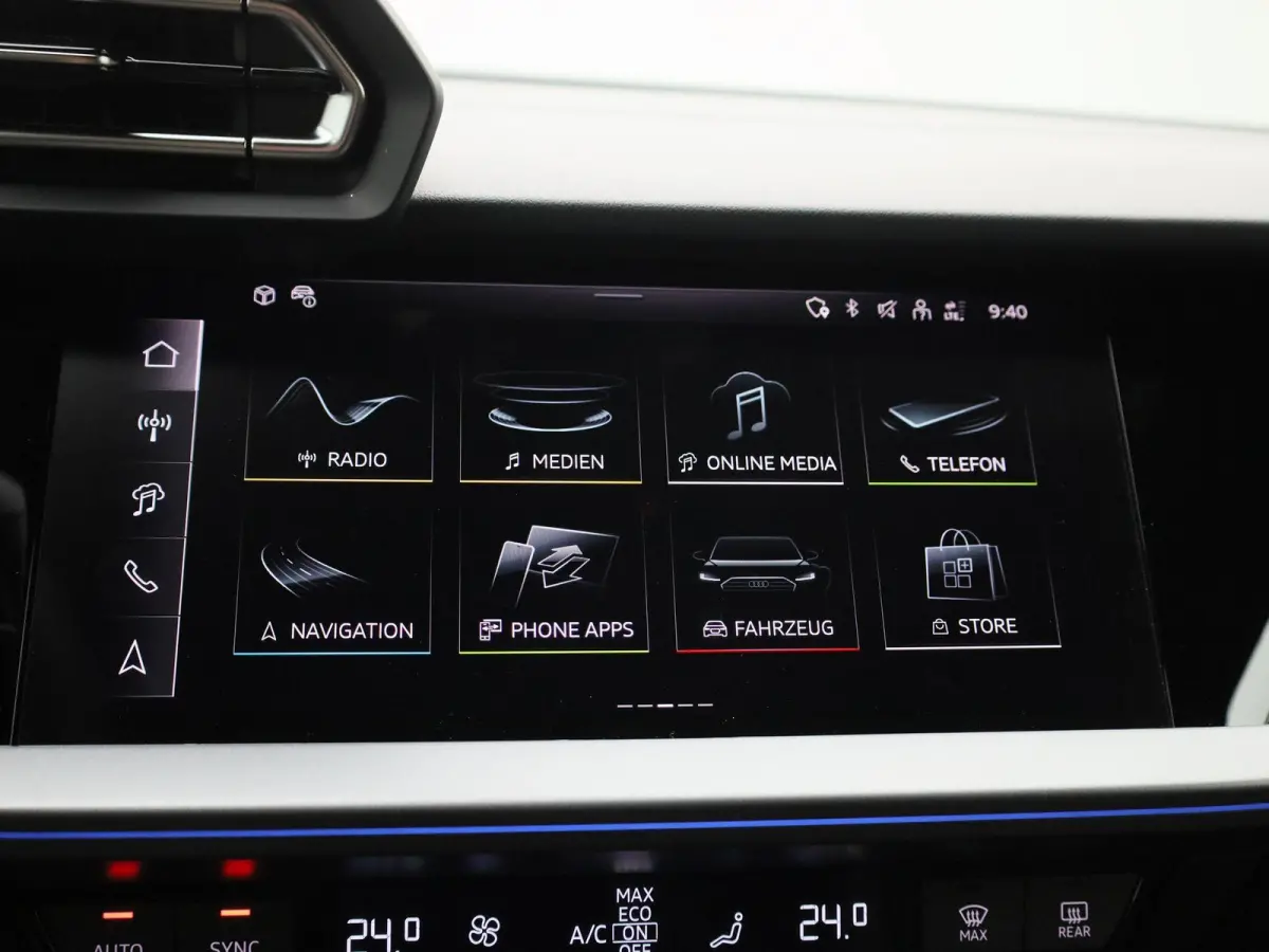 40 TFSI e Advanced edition l Adaptive cruise control l Climate control l Achteruitrijcamera l Navigatie l Stoelverwarming l Trekhaak l Dodehoekdetectie l Ledkoplampen l Sonos premium 3D l Li