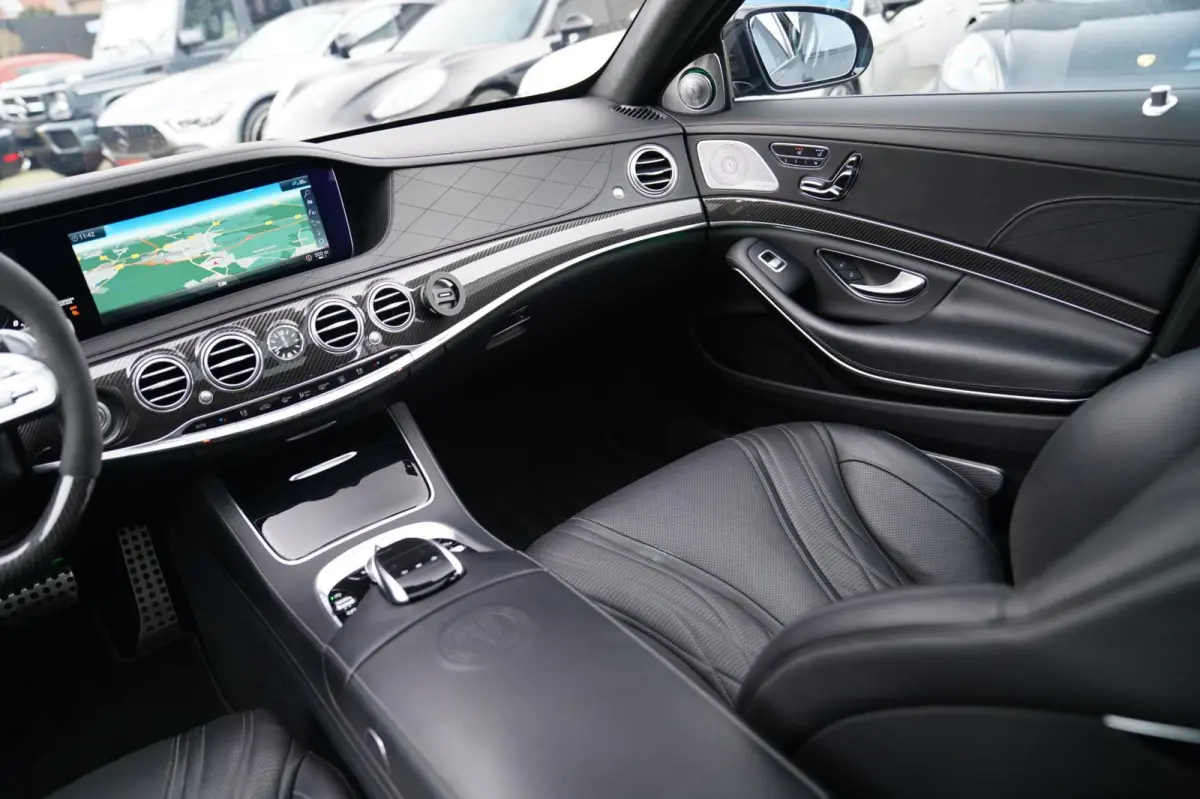 AMG 63 4Matic+ Lang Premium Plus | Burmester 3D | Panorama | Massage stoelen | Stoelkoeling | Carbon |