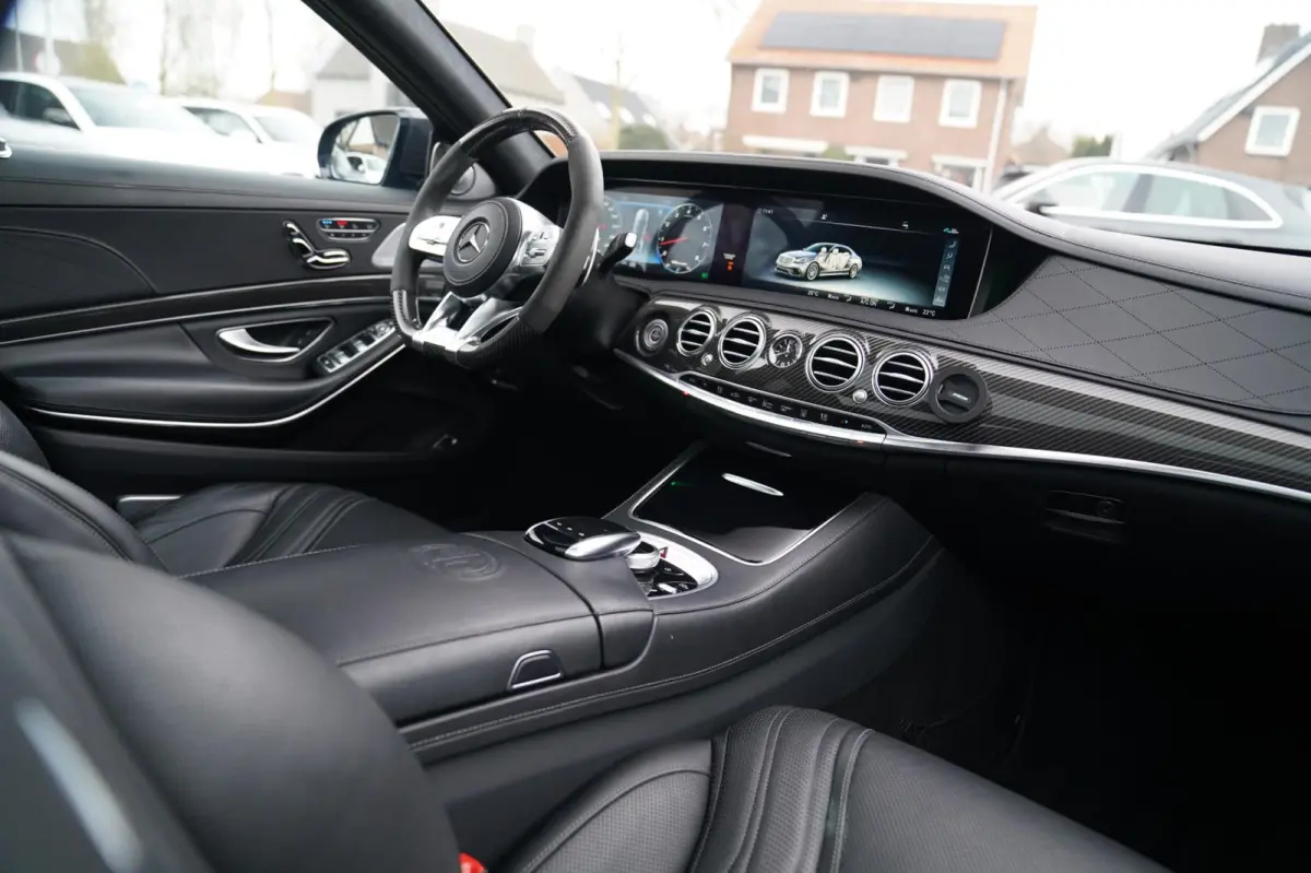 AMG 63 4Matic+ Lang Premium Plus | Burmester 3D | Panorama | Massage stoelen | Stoelkoeling | Carbon |