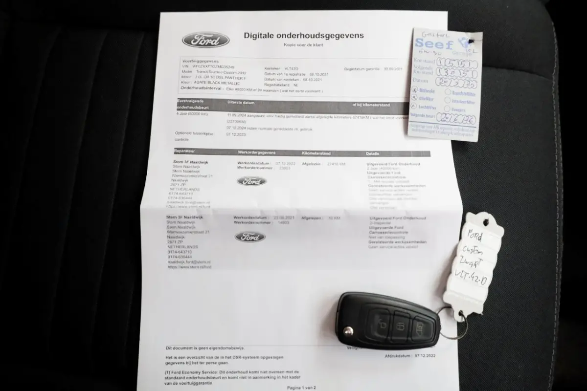 2.0 TDCI 130pk L1H1 Automaat D.C. Limited Airco/Navi/2x Schuifdeur 10-2021