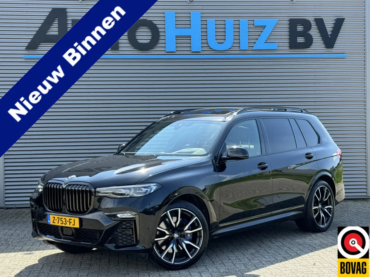 xDrive40d 340 PK High Executive M Sport Executive Drive Pro 7 Zits Trekhaak Panoramadak Harman- Kardon ACC 4WD besturing Luchtvering Standkachel Stuurverwarming Stoelventilatie 360 Graden Ca