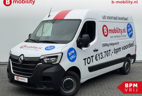 T35 2.3 dCi 135PK L2H2 V/A €14 Per Dag!! Comfort Rijklaar! NIEUW 10x VOORRAAD | Trekhaak | Betimmering | Navigatie | PDC